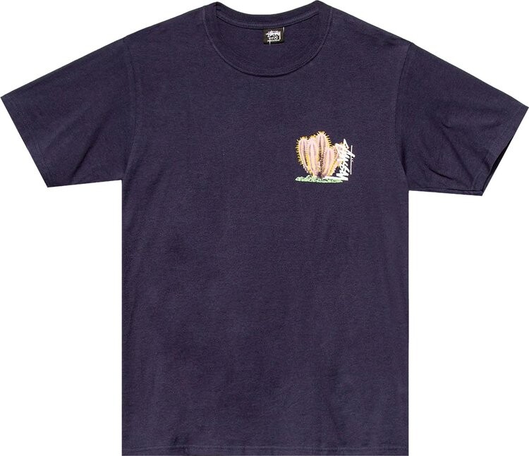 

Футболка Stussy Desert Bloom Tee 'Navy', синий