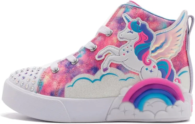 Детские кроссовки для девочек Twinkle Magic Skechers, Lavender/Multi
