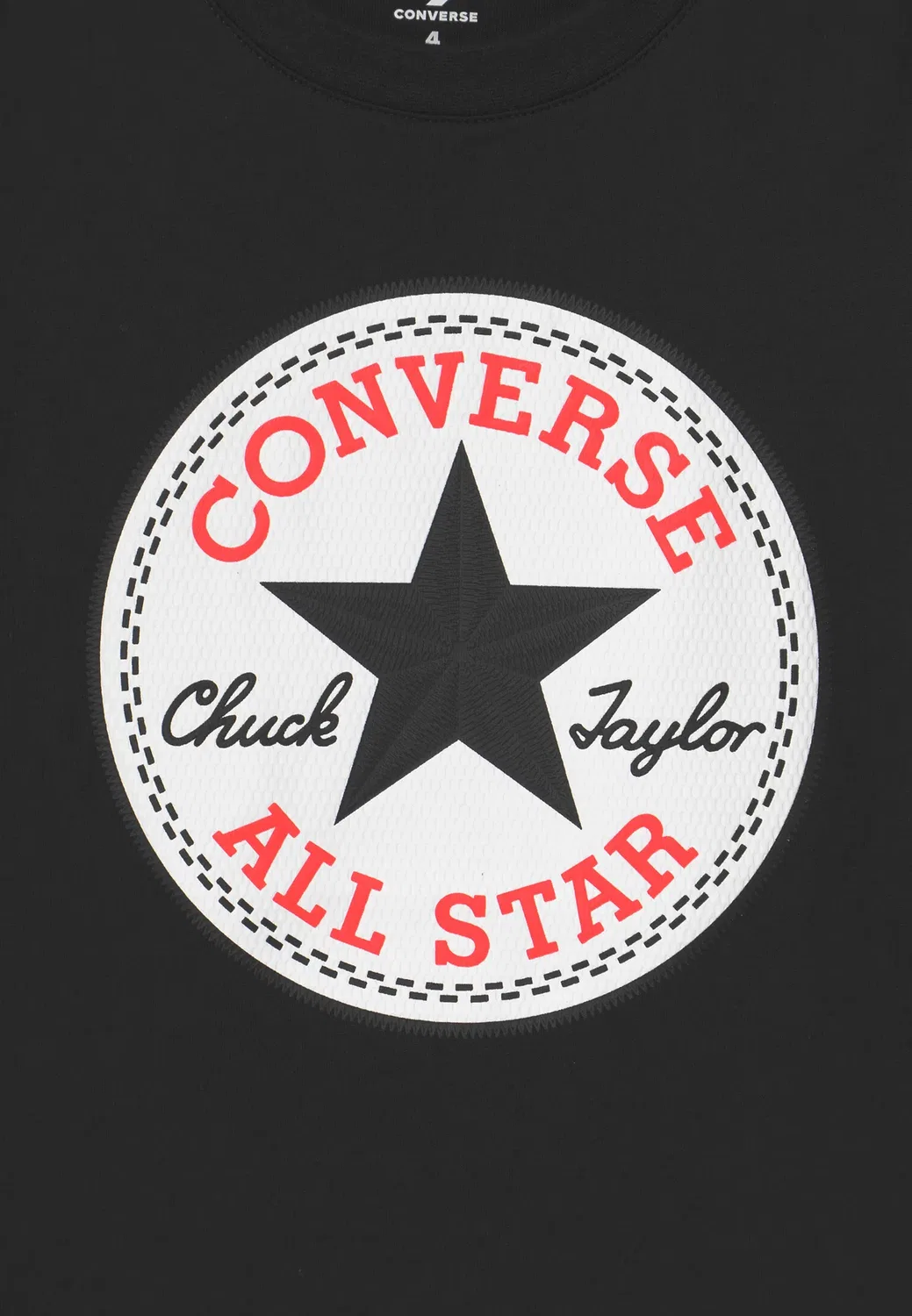 Футболка с нашивкой Chuck Led Zeppelin Converse, Black — фото 3