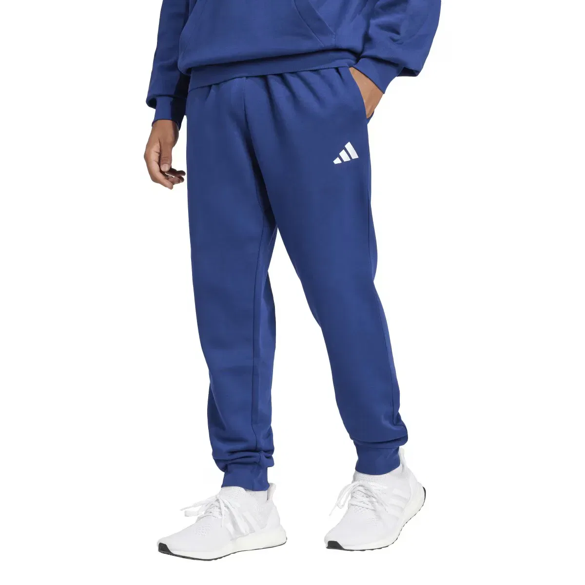Мужские спортивные штаны из футера adidas, Синий