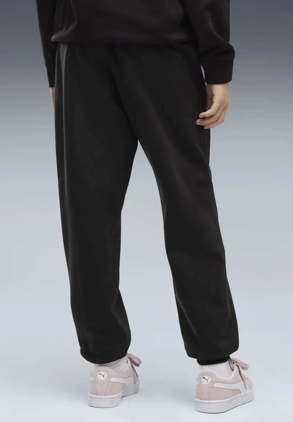 Спортивные штаны Ess nature 2.0 graphic sweatpants fl - спортивные штаны Puma, Puma Black — фото 3