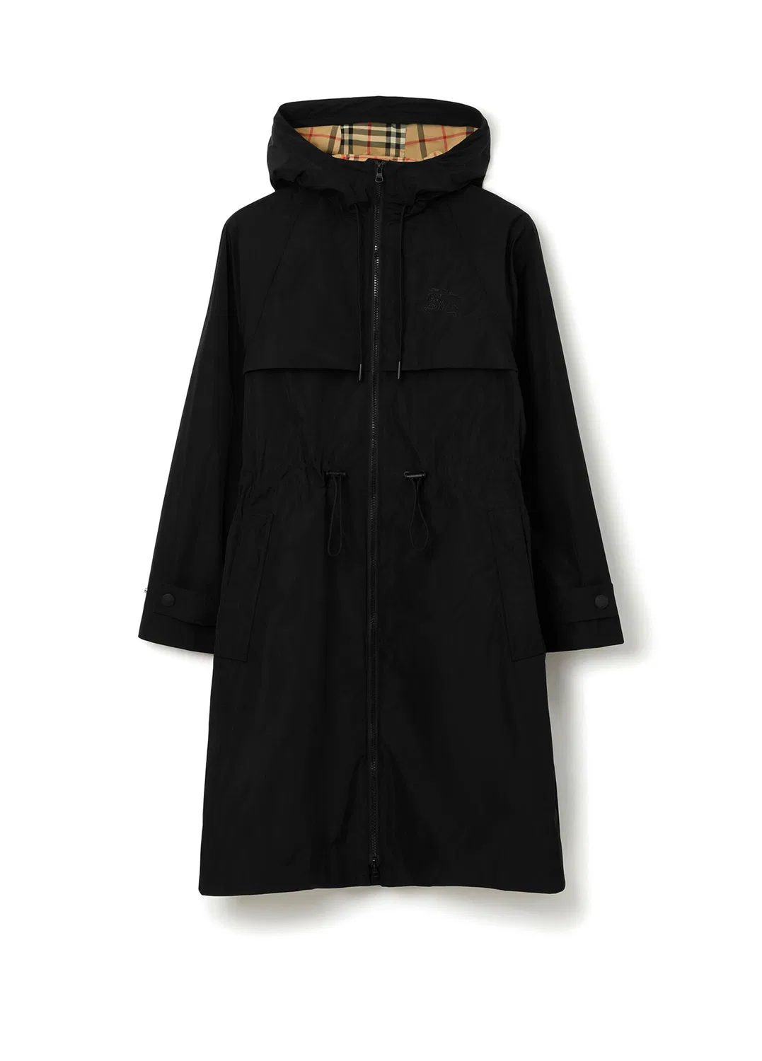 Парка Burberry Lightweight, женская, черный