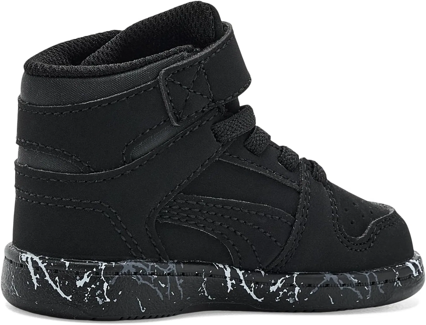 Детские кроссовки Rebound Layup Mid PUMA, Black — фото 3