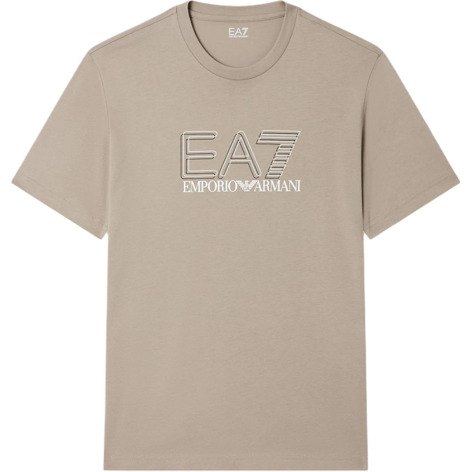Футболка EA7 SS26, Emporio Armani, Light Umber