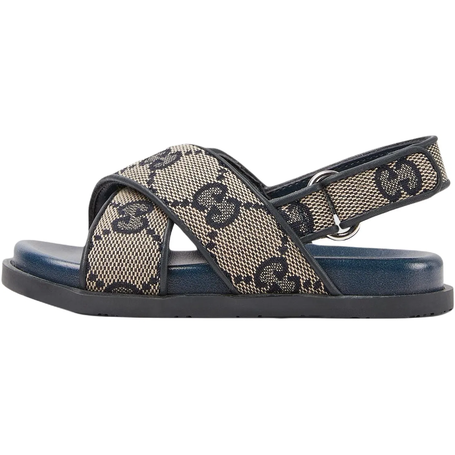 Детские туфли Gucci GG Canvas, бежевые