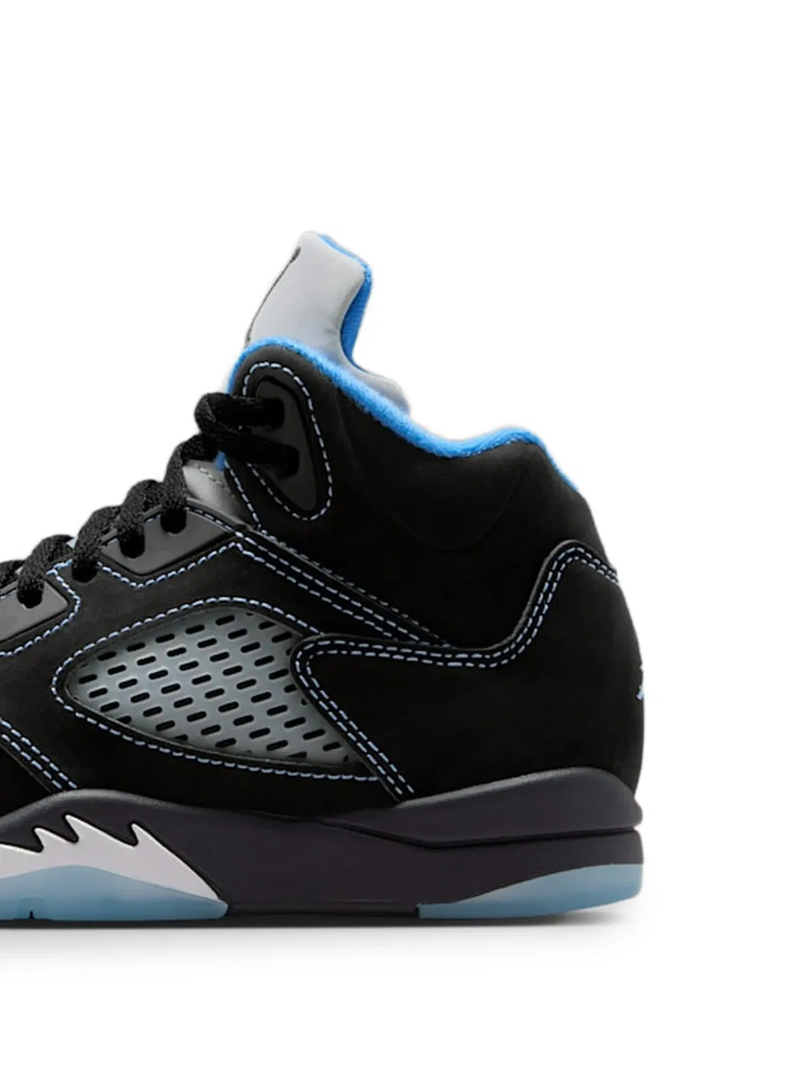 Кроссовки Air Jordan 5 Retro Jordan Kids, черный — фото 2