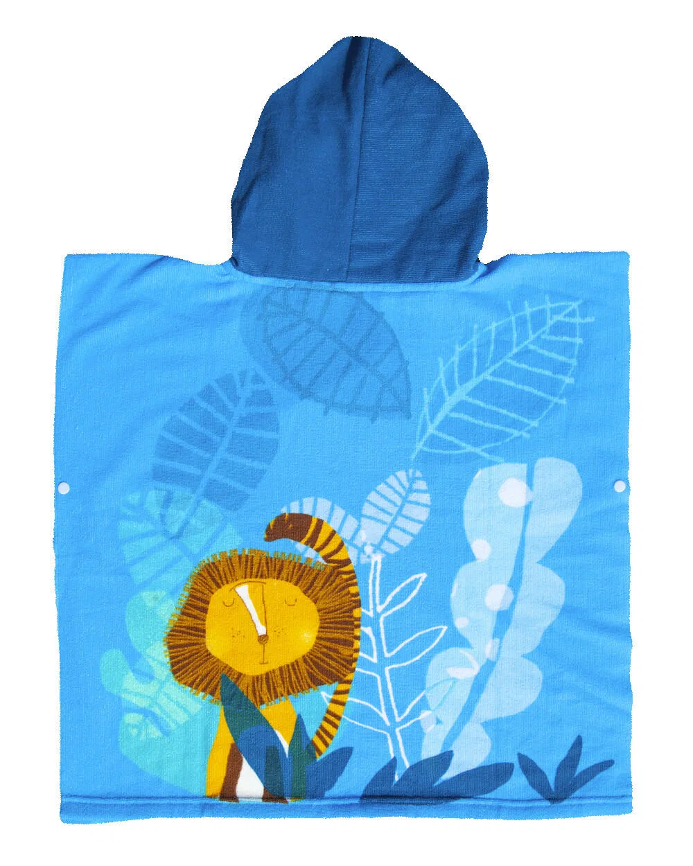 Детский пончо для бассейна и пляжа с капюшоном Lowen Kinderponcho Sun & Surf, Bunt — фото 2