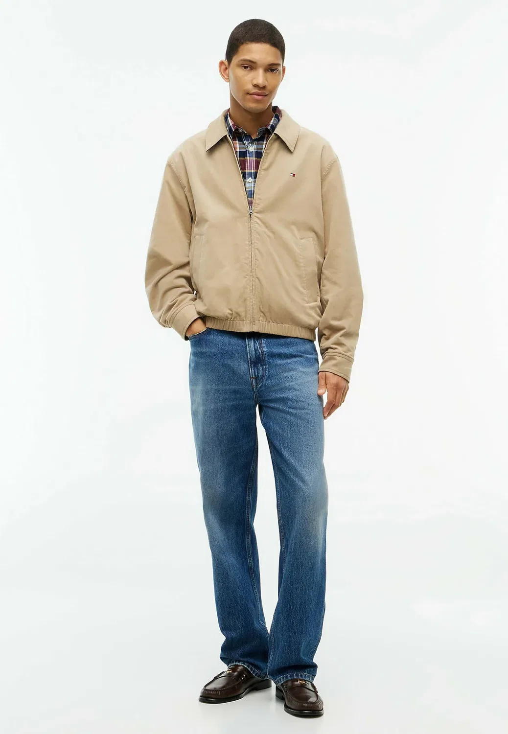Двусторонняя вельветовая летняя куртка Ivy JKT Tommy Hilfiger, Batique Khaki — фото 2