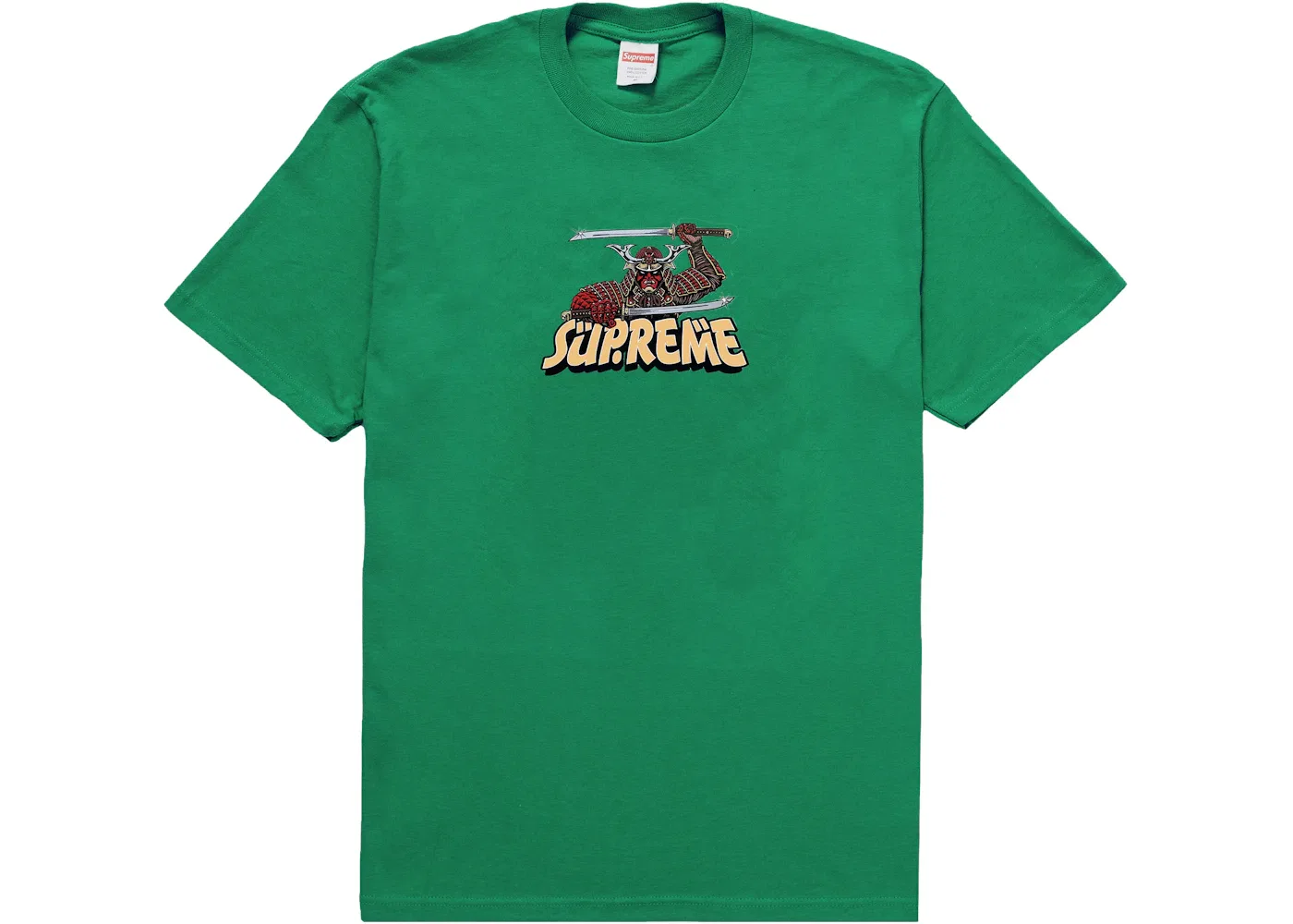 Мужская футболка с принтом Supreme Samurai Tee, Light Pine