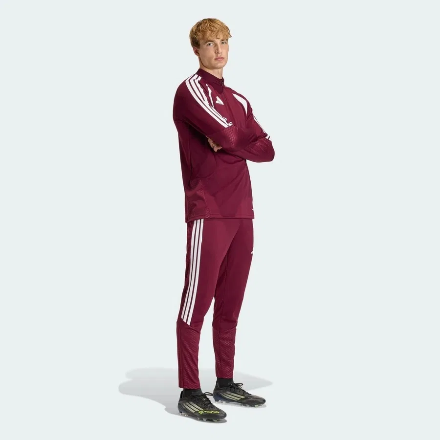Спортивные брюки для тренировок Tiro 26 Competition Training adidas, Бордовый — фото 3