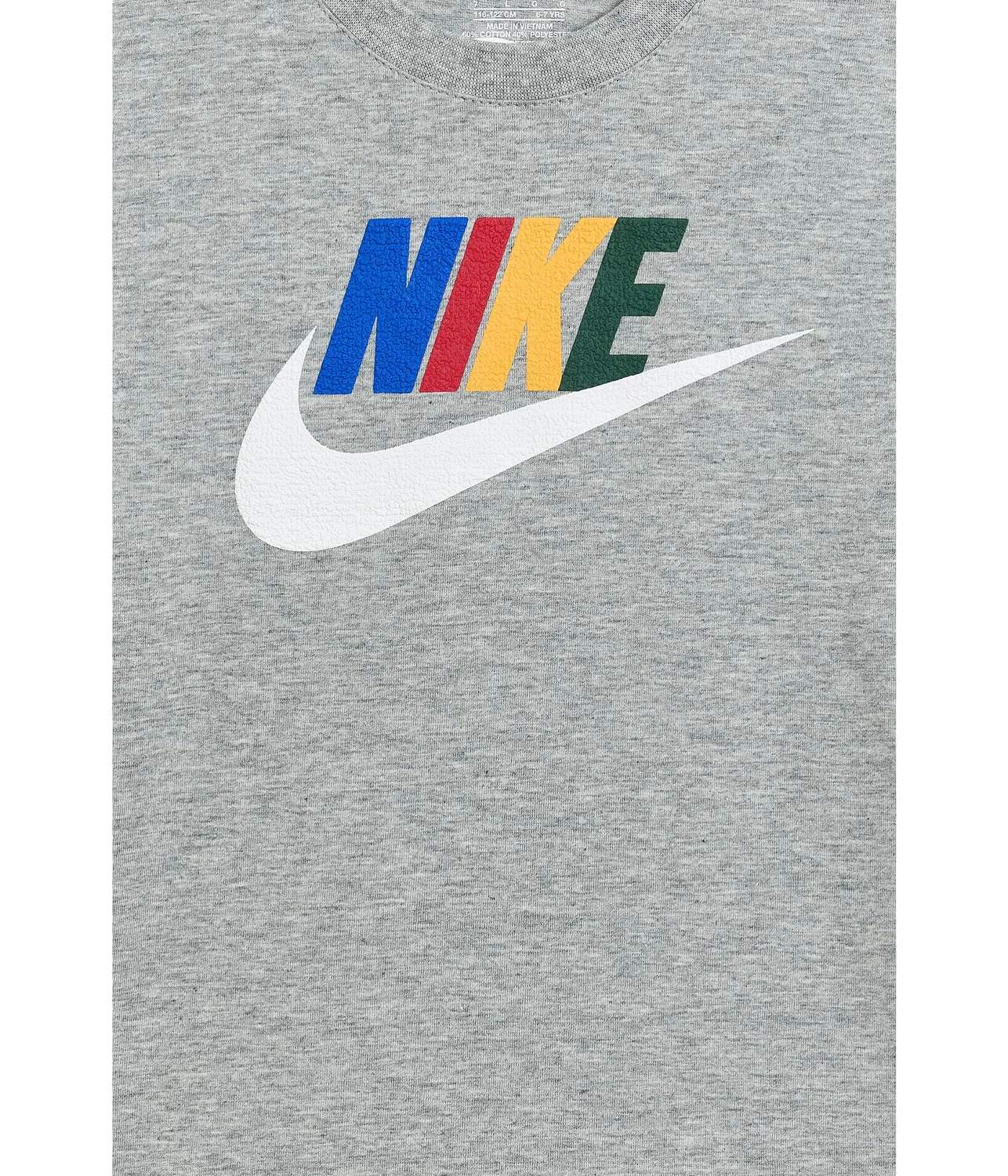 Вязаная футболка Club (для маленьких детей) Nike Kids, Dark Grey Heather — фото 3