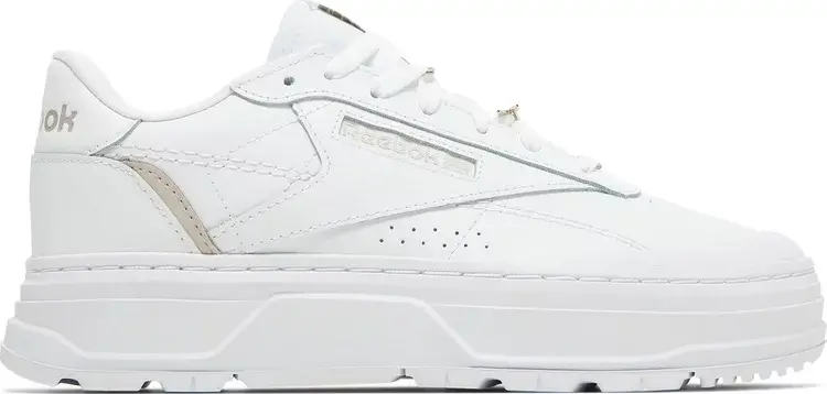 

Кроссовки wmns club c double geo 'white moonstone' Reebok, белый