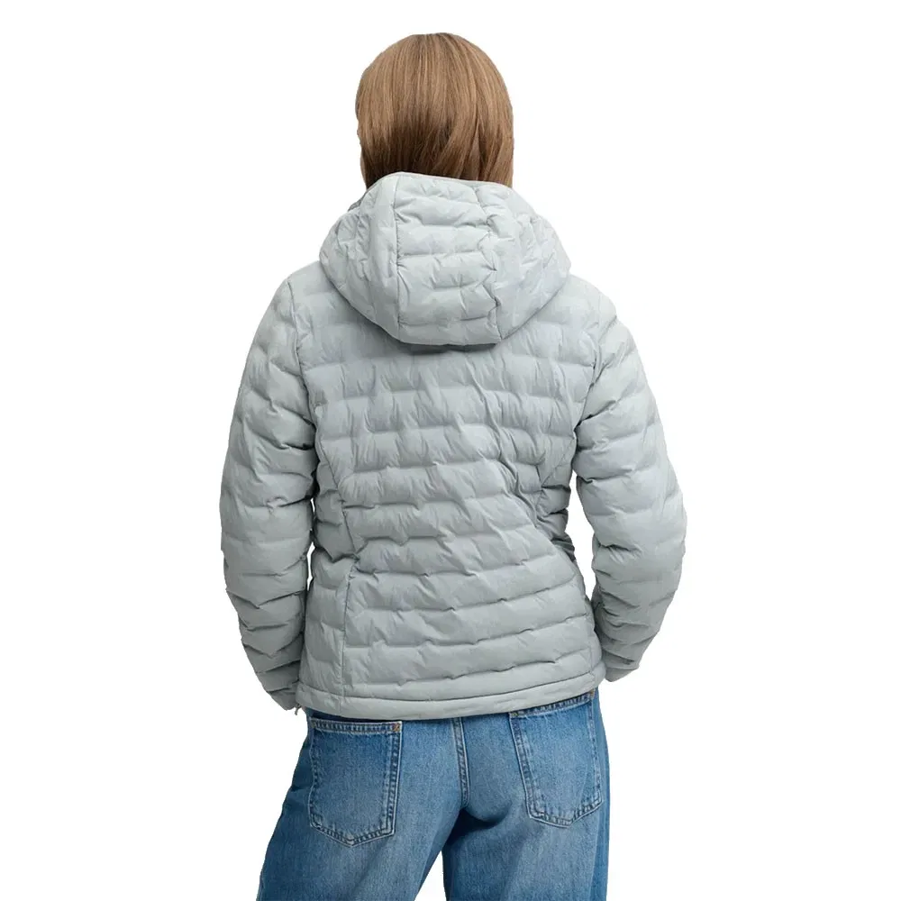 Женская куртка с капюшоном Superdry Heat Weld Padded, Grey — фото 2