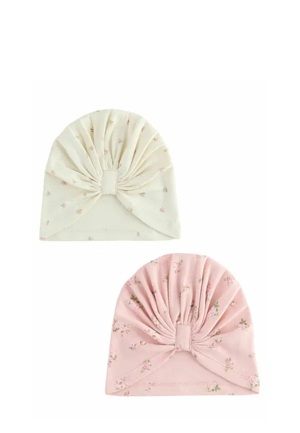 Комплект тюрбанов 2 шт Turban 2 pack Next pink, Beige, розовый/бежевый