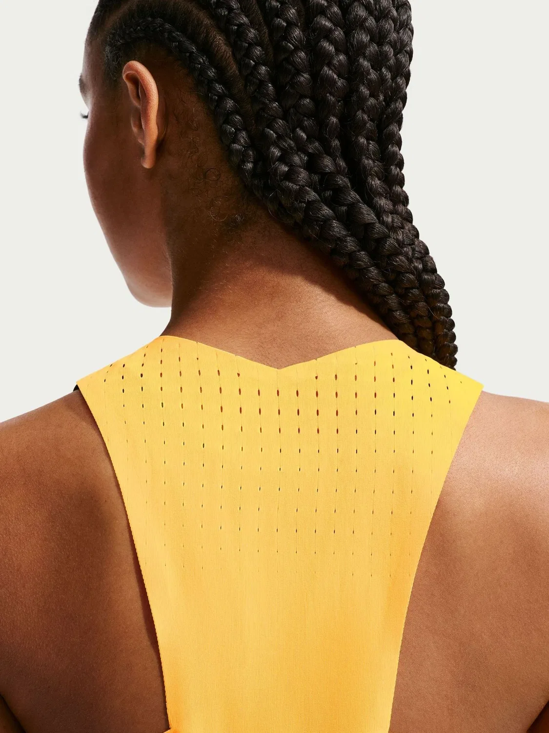 Топ для бега AeroSwift Dri-FIT ADV Nike, Orange Pulse — фото 4