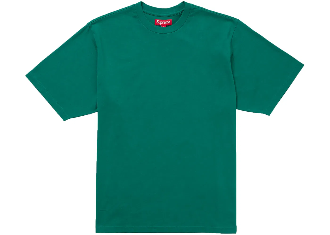 Мужская футболка с принтом Supreme Brushed Arc S/S Top, Green — фото 2