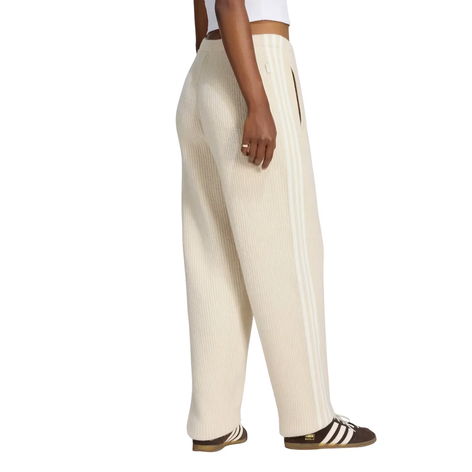 Женские брюки Jennie Knitted Loose Pants Asia Sizing 'Bliss' adidas, Bliss — фото 3