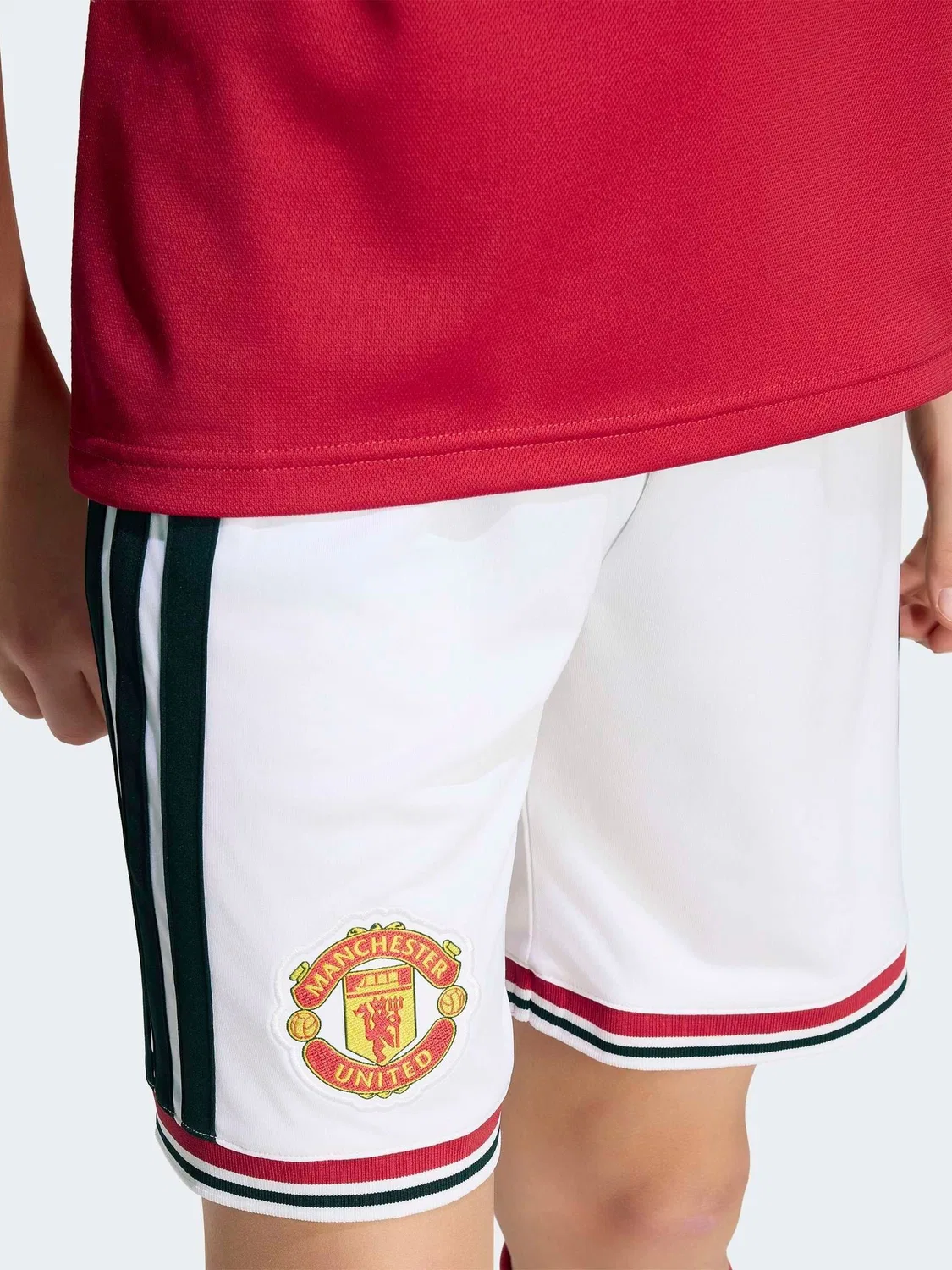 Шорты футбольные, Manchester United FC adidas, белый