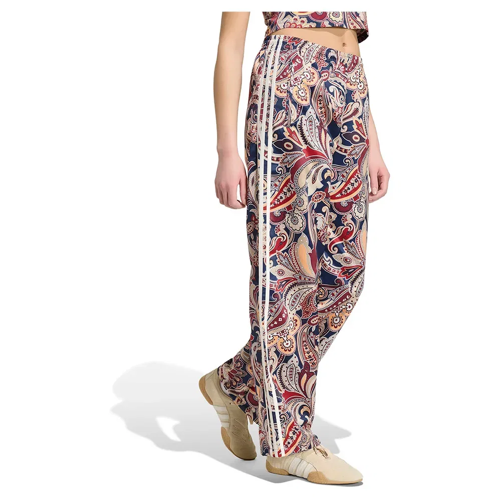 Женские спортивные брюки с принтом Liberty London Firebird Satin Track Adidas Originals, Multicolor