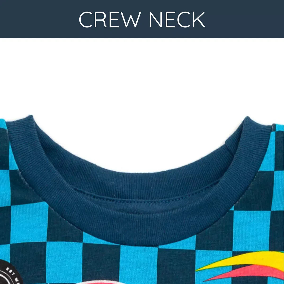 Детское футболка с принтом Birthday Drop Shoulder T-Shirt Hot Wheels, Navy — фото 4