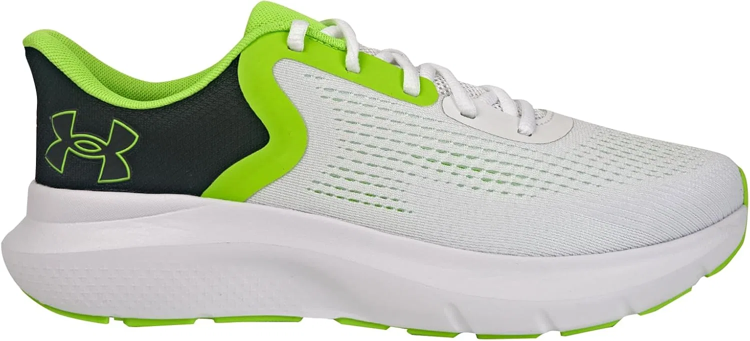Мужские кроссовки Under Armour Charged Rogue 5 Runners, White Black Hyper Green