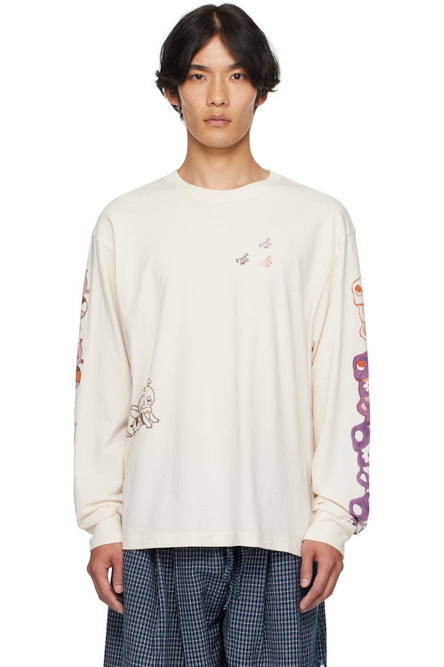 

Футболка Grateful Tee LS Story Mfg., экрю