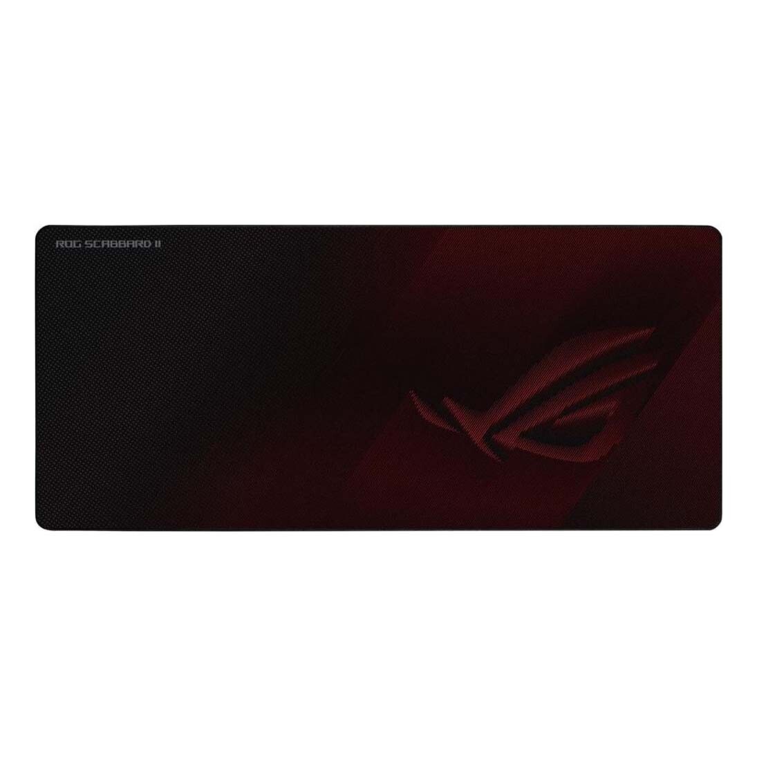 

Игровой коврик для мыши Asus NC08-ROG Scabbard II, XXL, черный/красный