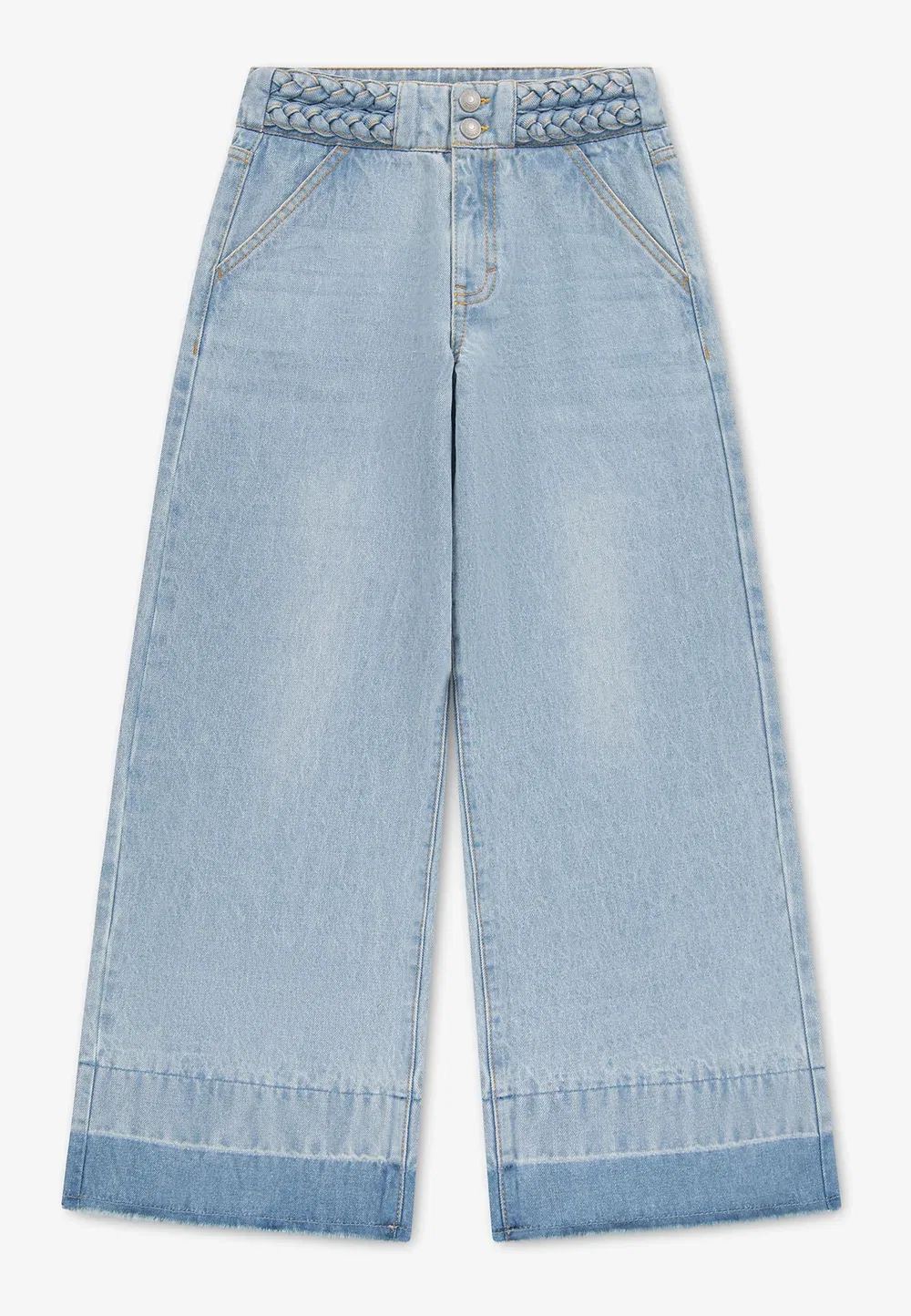Джинсы свободного кроя с косой Levi'S, Blue