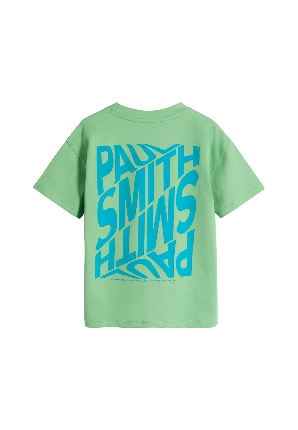 Футболки стандартного кроя - комплект из 3 футболок с принтом Paul Smith Junior, Green Ecru — фото 3