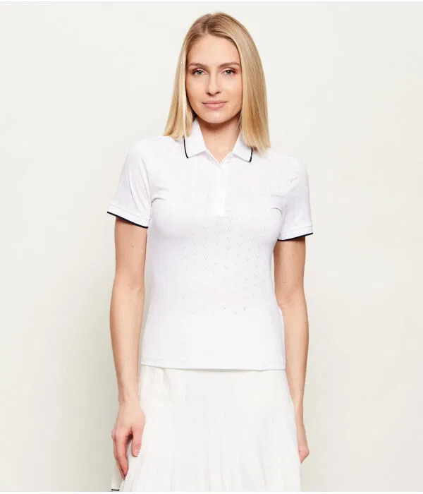 Поло Lacoste Heritage Slim Fit, белое