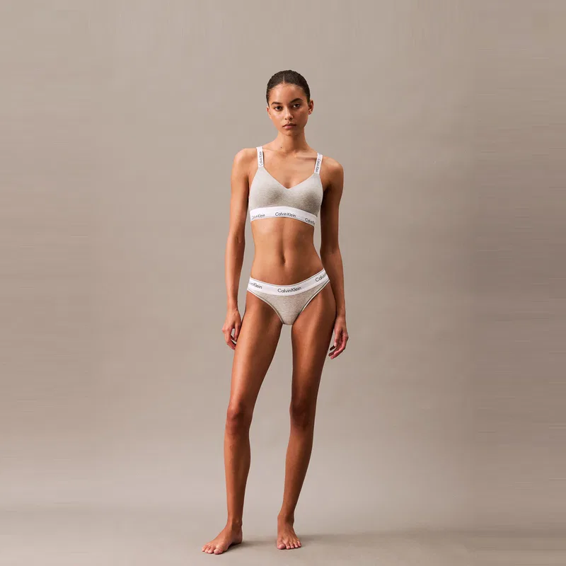 Бюстгальтер женский Calvin Klein, Coconut Gray — фото 3