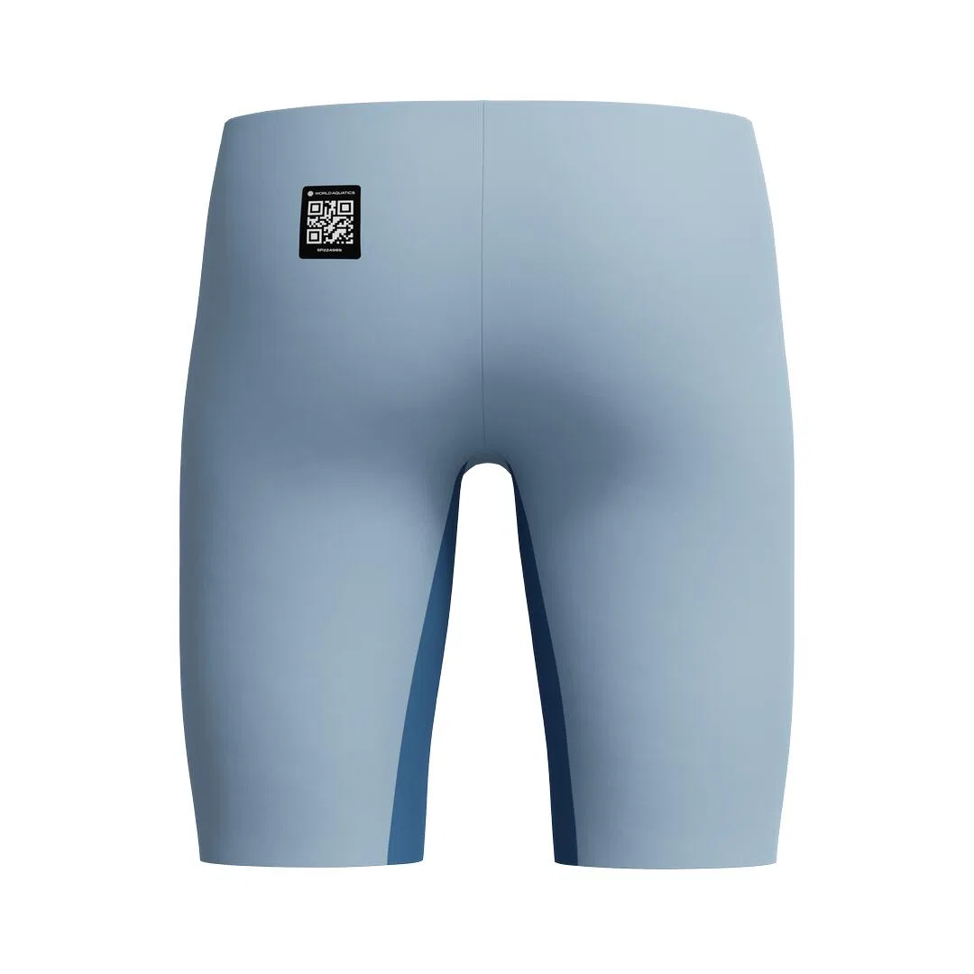 Детские плавки для мальчиков с высокой посадкой Fastskin Junior Endurance+ Max Speedo, Blaugrau Schiefergrau Navyblau — фото 3