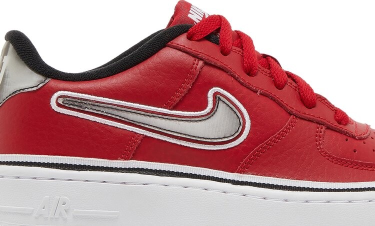 Кроссовки Nike Air Force 1 LV8 Sport GS 'Varsity Red', красный — фото 3