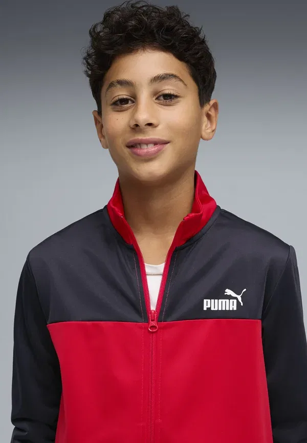 Спортивный костюм из полиэстера Set unisex - tracksuit Puma, for all time red, красный — фото 3