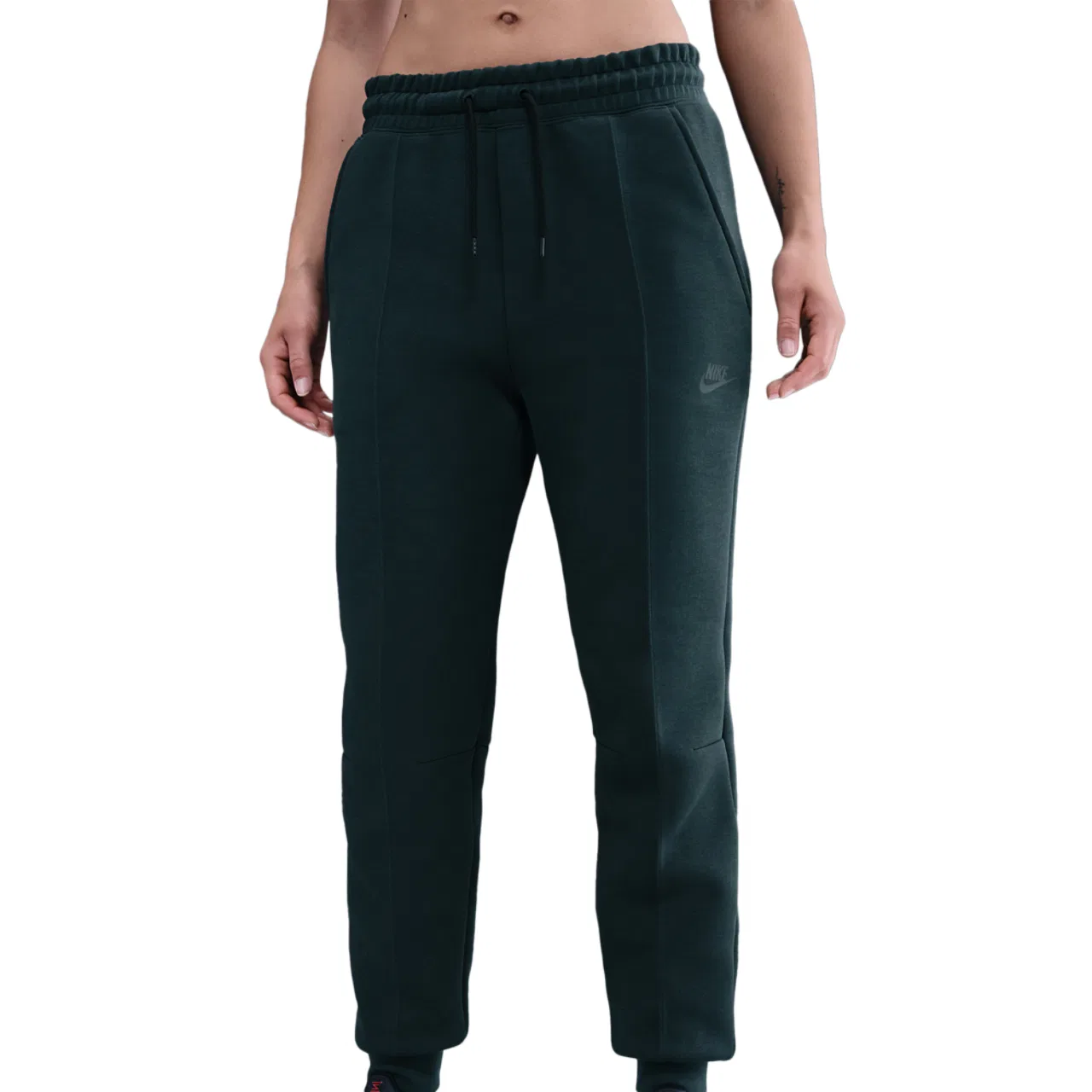 Женские джоггеры NSW Tech Fleece Nike, цвет Seaweed/Black