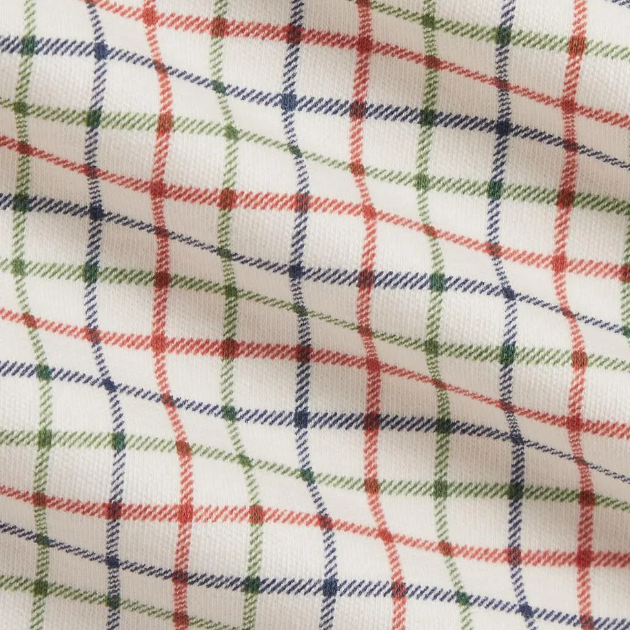 Детский комбинезон для ползания с воротником-стойкой Plaid Polo Ralph Lauren — фото 4