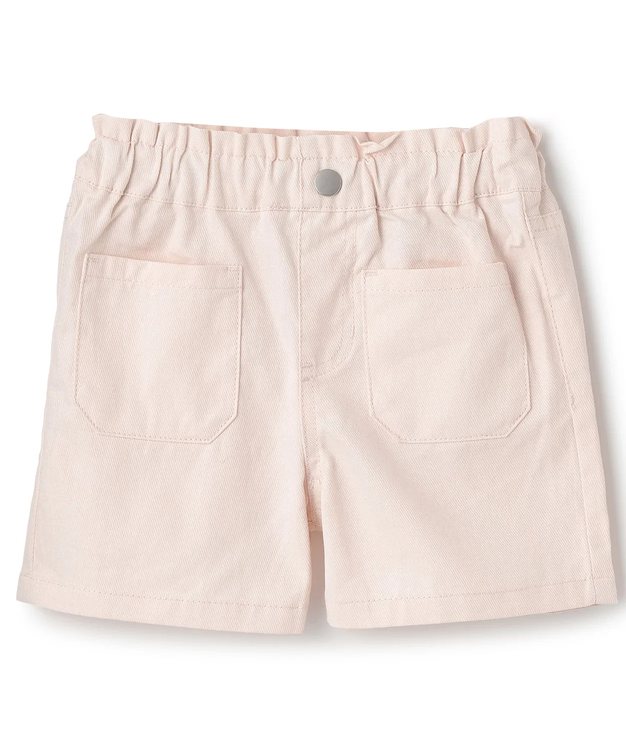Детские шорты с эффектом потертости и сердечком на кармане, модель Heart Pocket, petit main, Pink