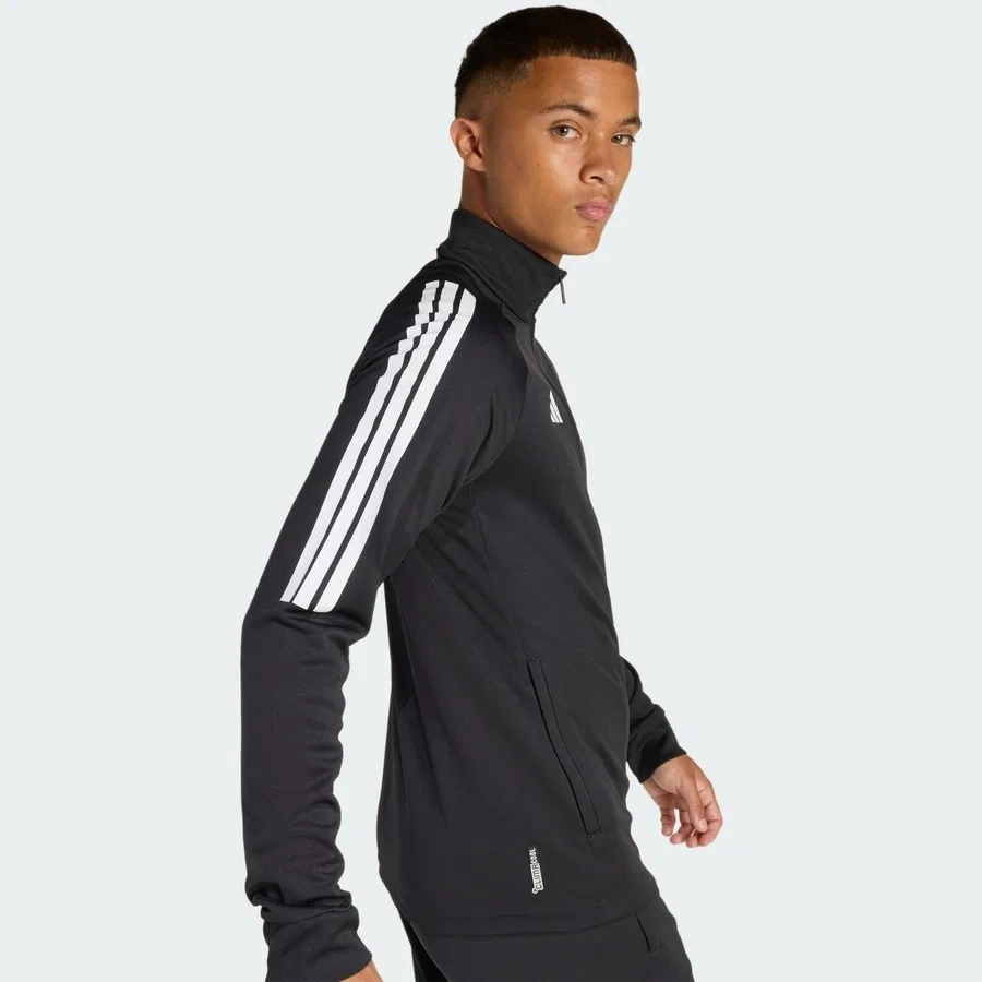 Спортивный свитшот с длинным рукавом M Sereno Tj adidas, Черно-белый — фото 3