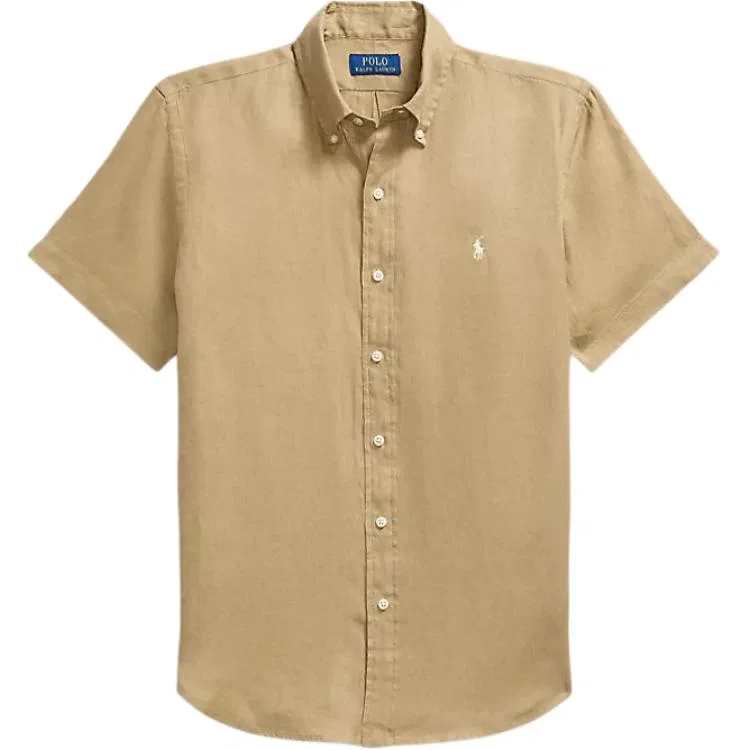 Рубашка повседневная мужская Polo Ralph Lauren, Light Yellow