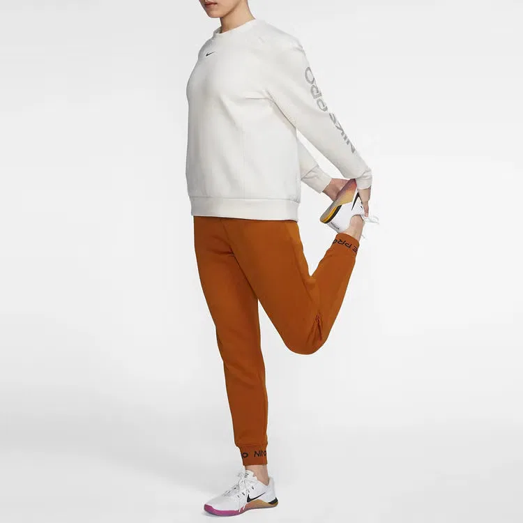 Худи с капюшоном Pro Knit Nike, белый — фото 4