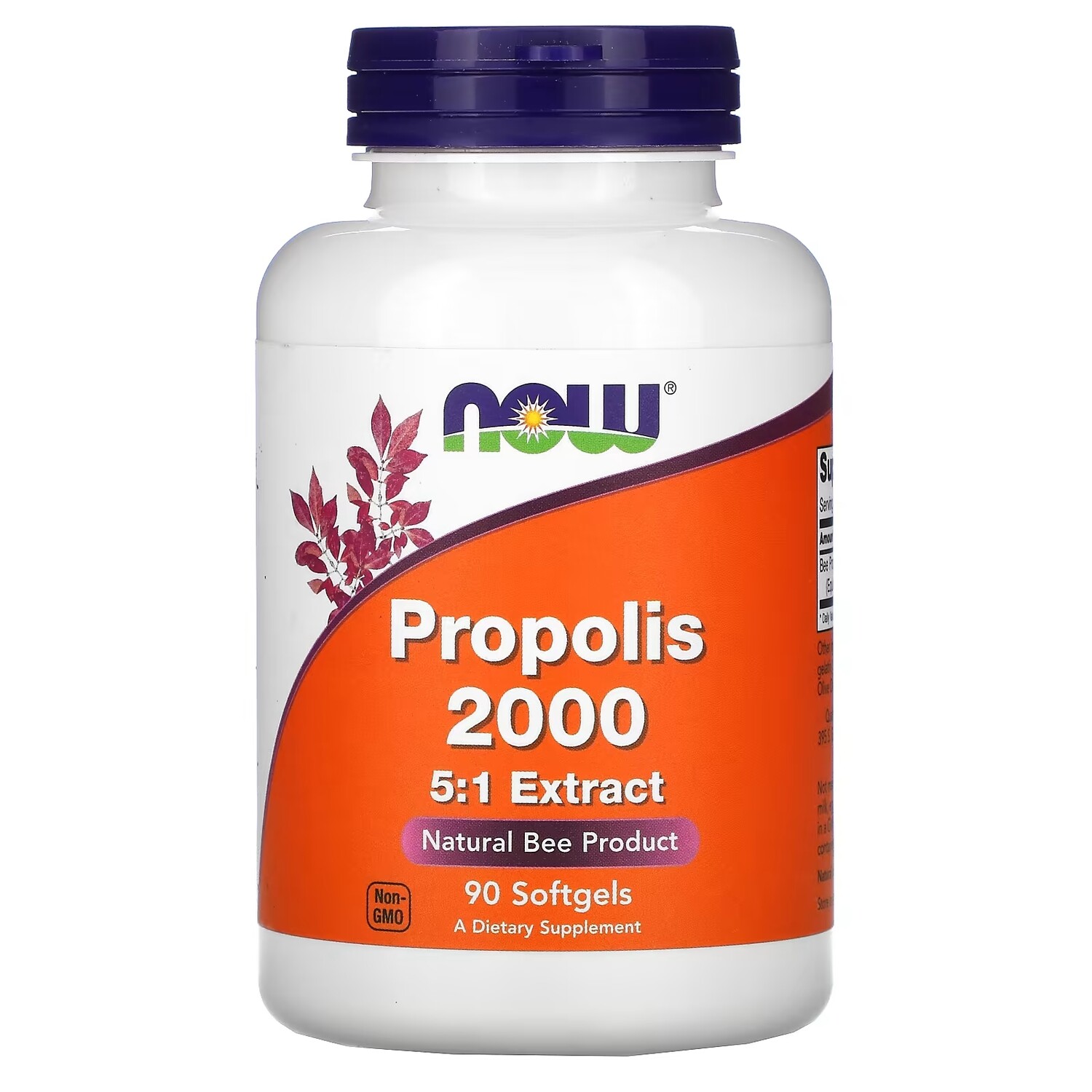 

NOW Foods прополис 2000, 90 капсул
