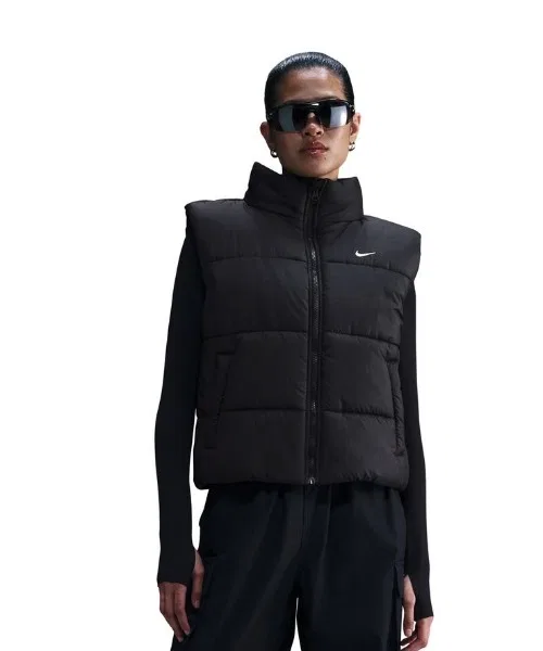 Женский утепленный жилет Nike Therma Fit с синтетическим наполнителем, модель NSW TF SYNFL CLSC NIKE, Black