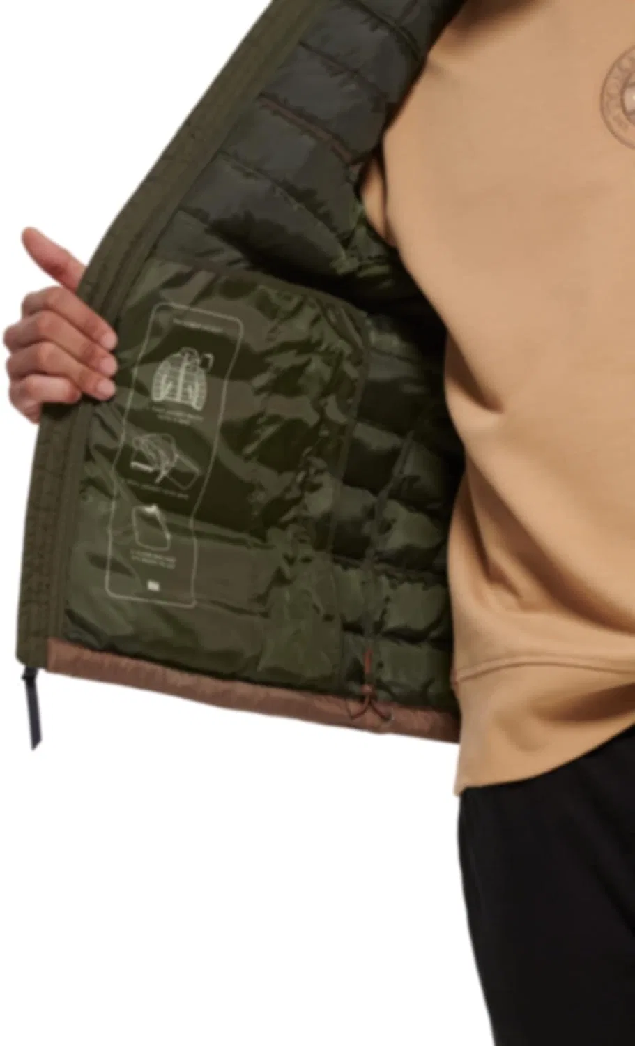 Мужская куртка-пуховик с вышивкой Tommy Hilfiger, Standard Issue Combo — фото 4