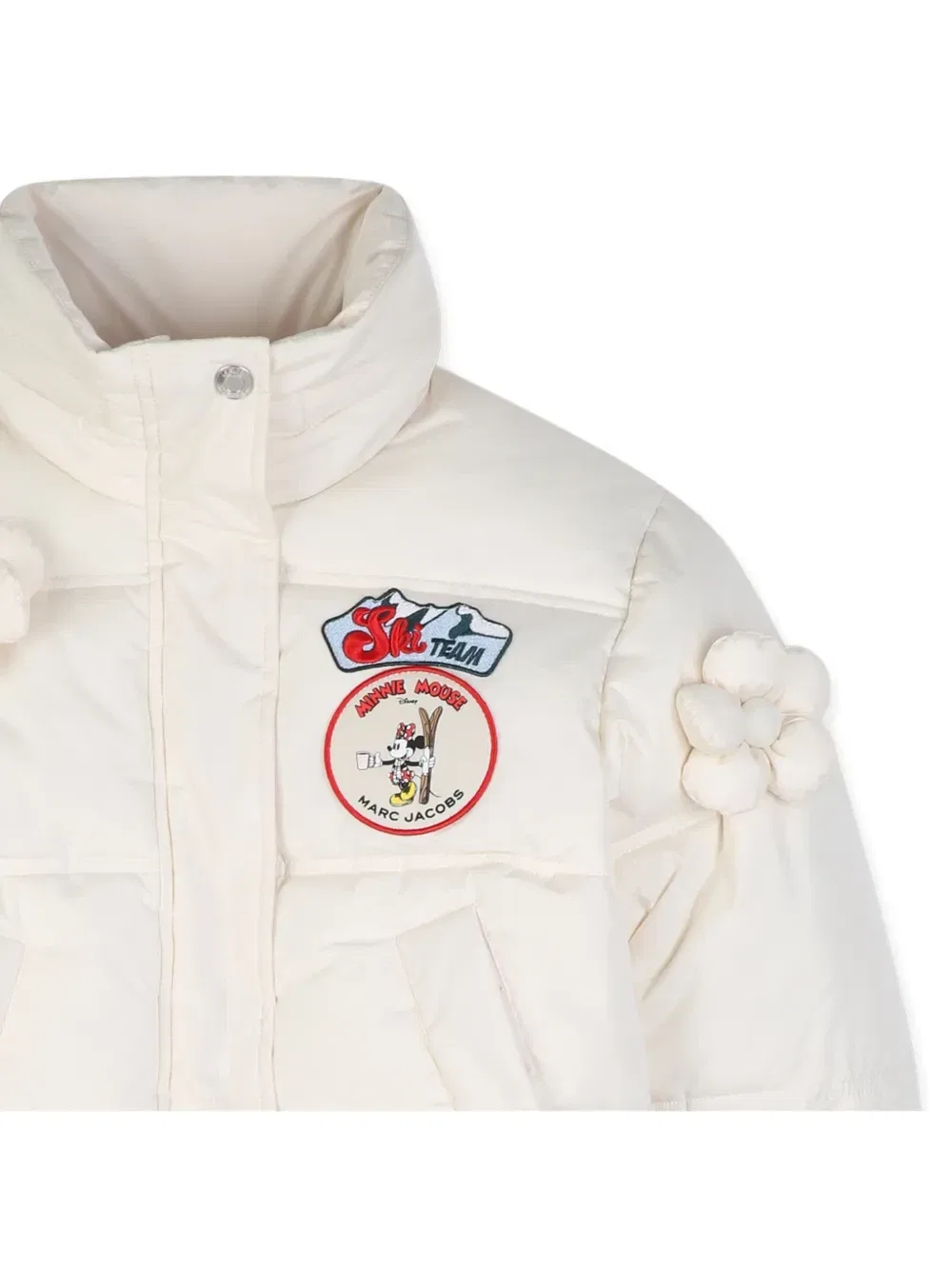 Пуховик Minnie Mouse из коллаборации с Disney Marc Jacobs Kids, бежевый — фото 3