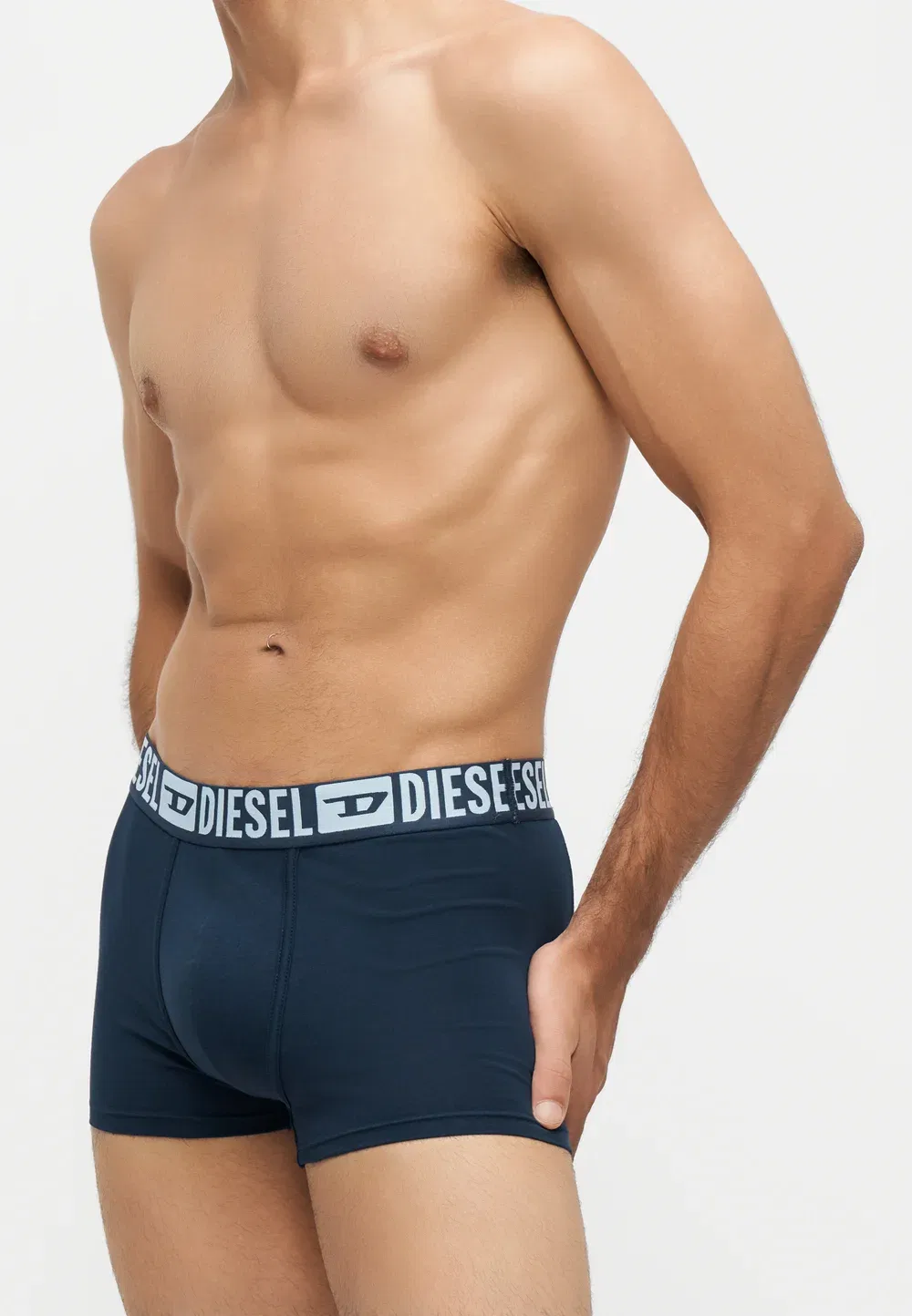 3 шт. - трусы Diesel, Blue — фото 4