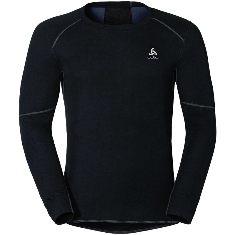 

Рубашка Unterhemd л/с с круглым вырезом x-теплая Odlo, черный