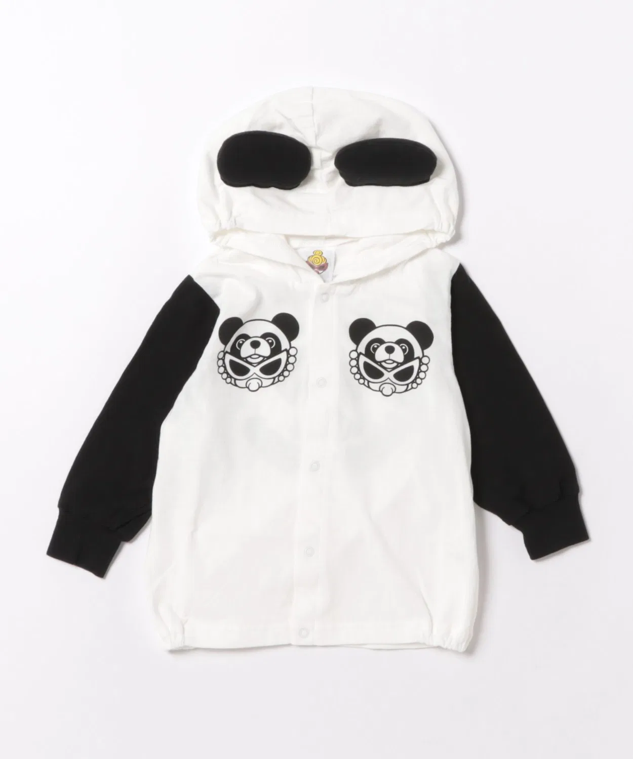 Детская кардиган-худи с капюшоном и ушками Panda Mini HYSTERIC MINI, Белый