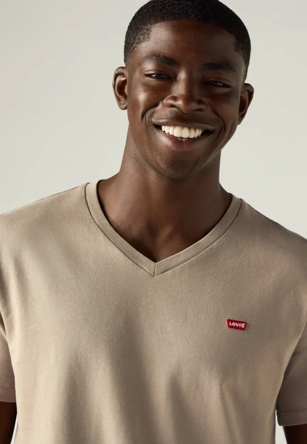 Футболка с V-образным вырезом - базовая модель Levi'S, Brindle — фото 4