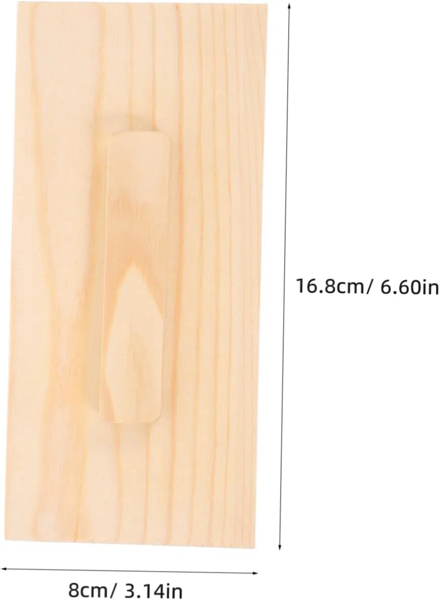 Форма для мыла прямоугольная, деревянная, 4 шт, 16.8x8x0.7 см, Beige Diyeah — фото 2