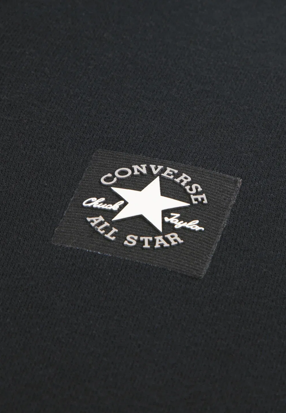 Худи Varcity на молнии спереди - толстовка на молнии Converse, Black — фото 3